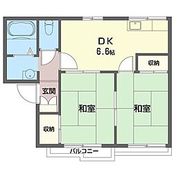 間取図画像 2DK