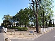 目の前は公園です（徒歩1分80Ｍ）