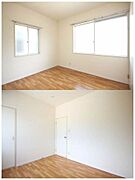 【北側洋室】北側に位置しておりますが、二面採光となっております！趣味やお子様用としてご利用頂けます。