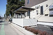 屋根付き駐輪場もご用意しております。