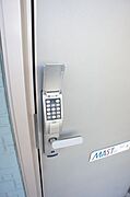 ♪デジタロックなので鍵の持ち運び不要♪
