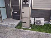 各室に専用の宅配ボックスが1個あります！