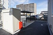 屋根付き駐輪場あります！