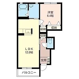 PaarWerk 1LDKの間取図画像