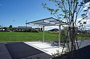 屋根付き駐輪場付きです！