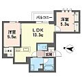 ヴァンベール緑の風2階17.3万円