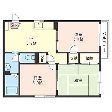 パストラル臼井_間取り_0