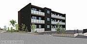 積水ハウス施工、重量鉄骨造3階建て「シャーメゾン」エレベーター付き、空調のある内廊下仕様のマンションです。