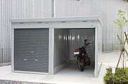 大切なバイクも安心ですね♪（使用例）