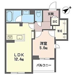 MAISON DE HINODE 1LDKの間取図画像