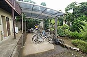 屋根付駐輪場