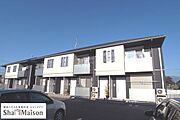 ■外観■　積水ハウスの賃貸住宅「シャーメゾン」。駐車場2台付。