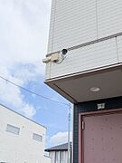 ☆防犯カメラ☆防犯カメラを設置し、防犯性を向上♪（※あくまで犯罪を抑止するものです。）