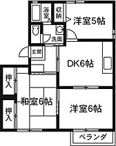 マーブルいしはら　F 101 ｜ 群馬県みどり市笠懸町西鹿田709-76（賃貸アパート3DK・1階・50.81㎡） その2