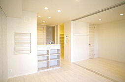 クレスティーク 205 2階1LDKのリビング/ダイニング