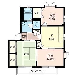 AQUAVITC 3Kの間取図画像