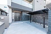 屋根付き駐輪場