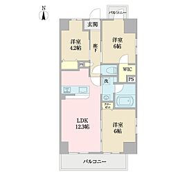 間取図画像 3LDK