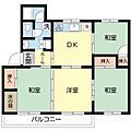 清和台住宅団地5号棟3階5.5万円