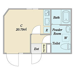 間取図画像 ワンルーム