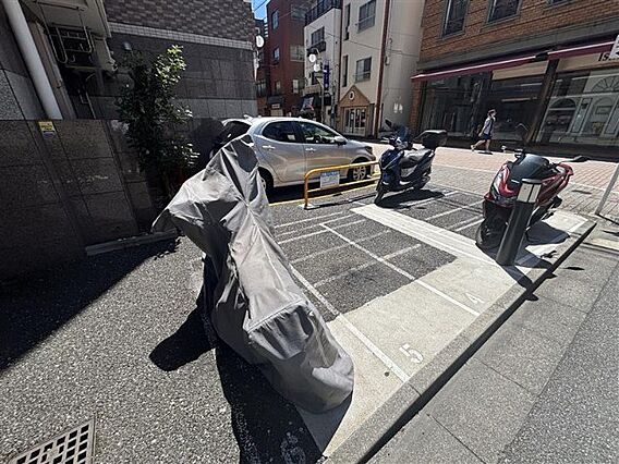 月極バイク置き...