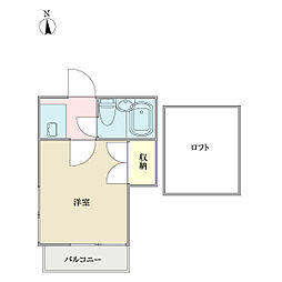アパートメント・ハウスみやび 1Kの間取図画像