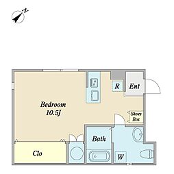 間取図画像 ワンルーム