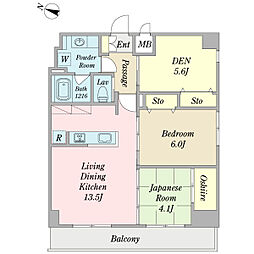 メゾン　ド　ソレイユ 0302 3階3LDKの間取り
