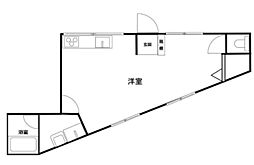 間取図画像 ワンルーム