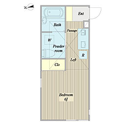 間取図画像 ワンルーム