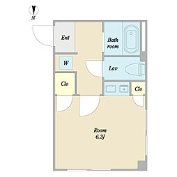 間取図画像 ワンルーム