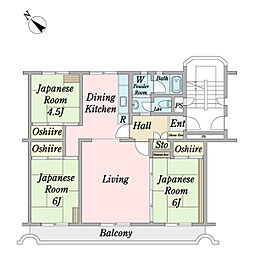 間取図画像 3LDK