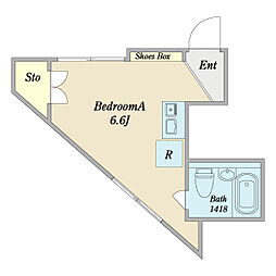 間取図画像 ワンルーム
