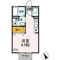 間取図画像 ワンルーム