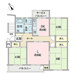八千代台パークハイツ 4号棟