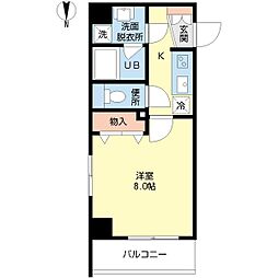 エミネンスーZen 1Kの間取図画像
