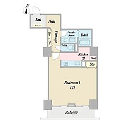 間取図画像 ワンルーム