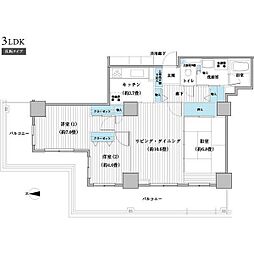 間取図画像 3LDK