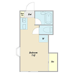 間取図画像 ワンルーム