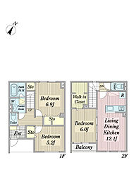 間取図画像 3LDK
