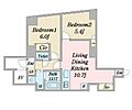 DeLCCS市谷柳町5階26.0万円