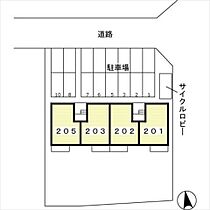 パルフィールド 201 ｜ 栃木県佐野市高萩町（賃貸アパート1LDK・2階・44.18㎡） その15