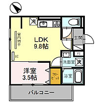 SunSilk 201 ｜ 滋賀県大津市本堅田6丁目20-16（賃貸アパート1LDK・2階・32.77㎡） その2