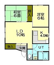 グリーンリバー勝納 201 ｜ 北海道小樽市奥沢4丁目27-13（賃貸アパート2LDK・2階・58.72㎡） その2