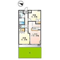 タペストリー  ｜ 埼玉県春日部市緑町2丁目（賃貸アパート2LDK・1階・54.00㎡） その2