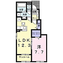 メゾン・ド・サガ 105 ｜ 埼玉県加須市南篠崎2398番地6（賃貸アパート1LDK・1階・50.14㎡） その2