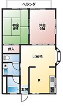 ファミールモリ 201 ｜ 埼玉県南埼玉郡宮代町本田1丁目（賃貸アパート2LDK・2階・48.67㎡） その2