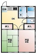 サニーハイツ(倉松) 205 ｜ 埼玉県北葛飾郡杉戸町倉松3丁目（賃貸アパート2DK・2階・39.60㎡） その2