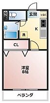 あかねコーポラス 103 ｜ 埼玉県南埼玉郡宮代町中央3丁目（賃貸アパート1K・1階・26.40㎡） その2