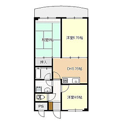 アナトリア宮下 3Kの間取図画像